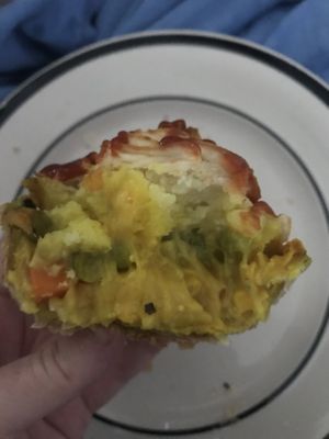 Curry pie with potato top at All Things Sweet Bakery in Lawnton