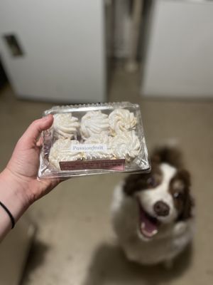 Passionfruit melting moments   at All Things Sweet Bakery in Lawnton