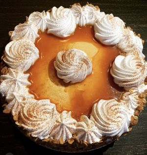 Pumpkin Pie Softserve  at Magpies Softserve in Los Angeles