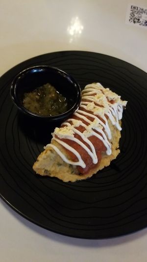 Quesadilla frita  at Verde Y Rojo in Tijuana