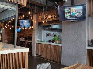 Take out window at Verde Y Rojo in Tijuana