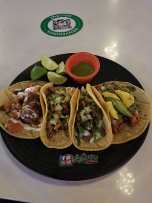 Variety pack was delicious! at Verde Y Rojo in Tijuana