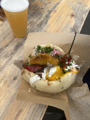   at pockets in East London