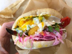 Another delicious pocket at pockets in East London