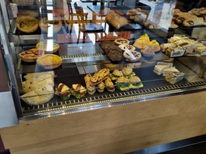 Vegan products at Enzian Vegane Bäckerei in Zurich