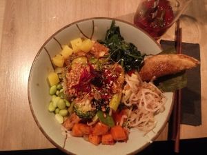 Buddha Bowl at BODHI - Vegan Living in Hamburg