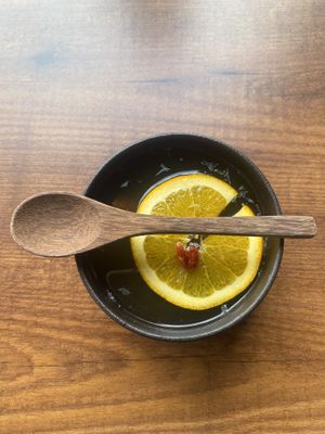 Der Tee war die eigentliche Überraschung   at BODHI - Vegan Living in Hamburg