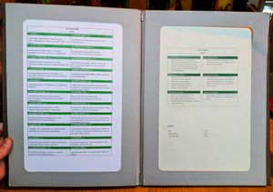 Menu page at BODHI - Vegan Living at BODHI - Vegan Living in Hamburg