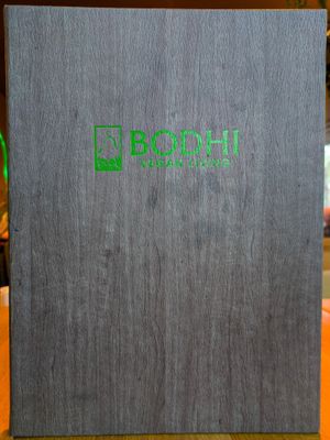 Menu page at BODHI - Vegan Living at BODHI - Vegan Living in Hamburg