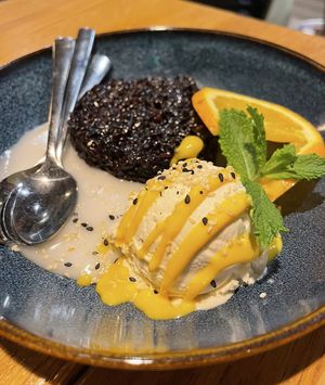 The dessert   at BODHI - Vegan Living in Hamburg