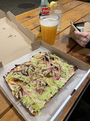 Steaky Breaky Heart $16  at Boxcar Pizza in Portland