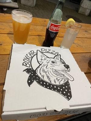   at Boxcar Pizza in Portland