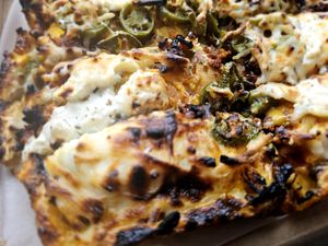 Bacon Jalapeno Cheesey Bread at Boxcar Pizza in Portland