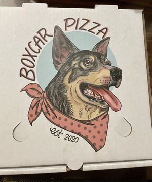 Box  at Boxcar Pizza in Portland