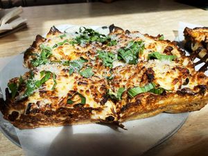   at Boxcar Pizza in Portland