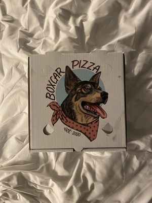 Box  at Boxcar Pizza in Portland