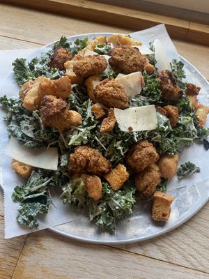 Caesar Salad with Chick'n   at Boxcar Pizza in Portland