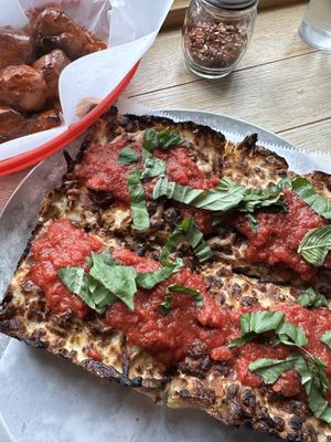 Head on Collision 💥 🤤  at Boxcar Pizza in Portland