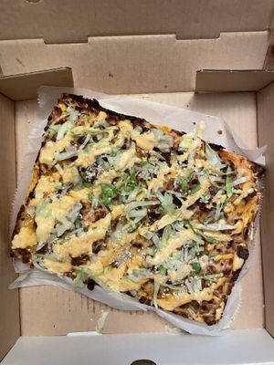   at Boxcar Pizza in Portland