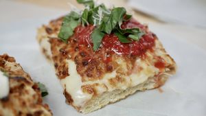   at Boxcar Pizza in Portland