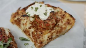   at Boxcar Pizza in Portland