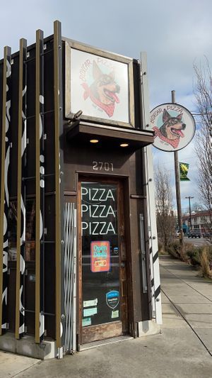   at Boxcar Pizza in Portland