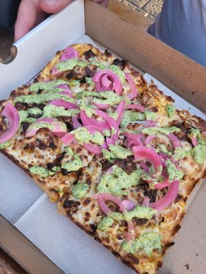 Steaky Breaky Heart at Boxcar Pizza in Portland