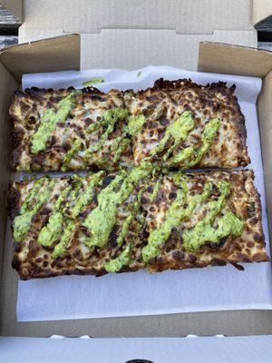 Jimmy Pesto  at Boxcar Pizza in Portland