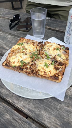 Bianca Pizza    at Boxcar Pizza in Portland