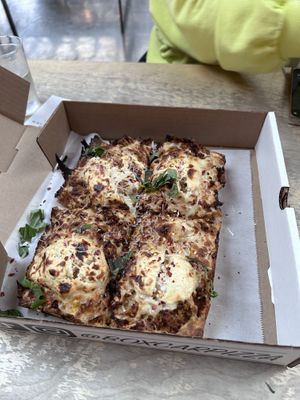 bianca   at Boxcar Pizza in Portland