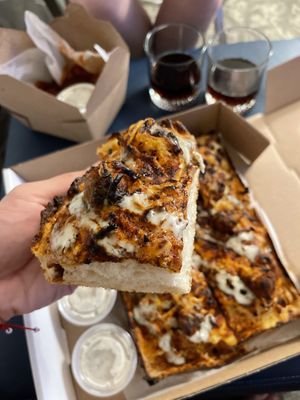   at Boxcar Pizza in Portland