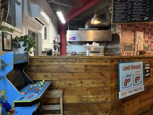   at Boxcar Pizza in Portland