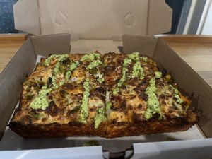 Jimmy Pesto  at Boxcar Pizza in Portland