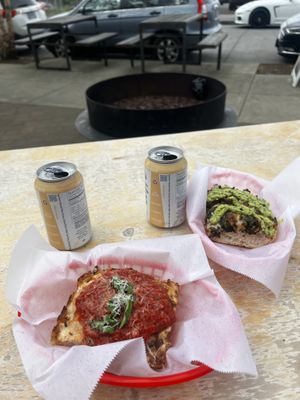   at Boxcar Pizza in Portland