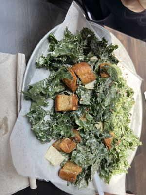 Kale Caesar   at Boxcar Pizza in Portland