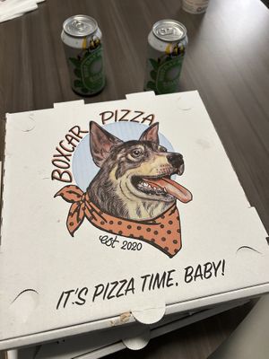   at Boxcar Pizza in Portland