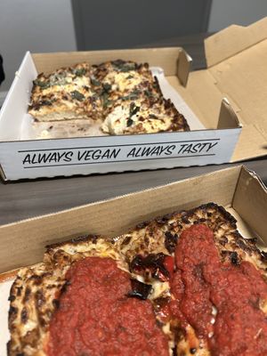 Always vegan! ❣️  at Boxcar Pizza in Portland
