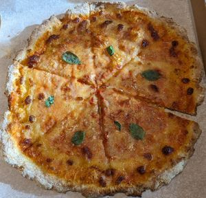 Vegan NY Style Cheese Pizza at New Cascadia Traditional in Portland