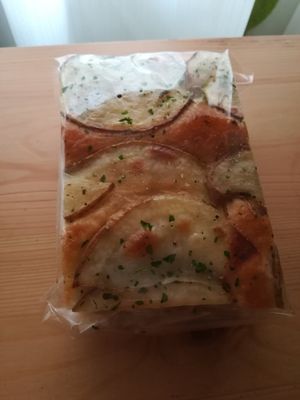 Focacia at Morethan Bakery in Tokyo