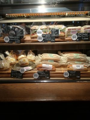 Savory and sweet sandwiches at Morethan Bakery in Tokyo