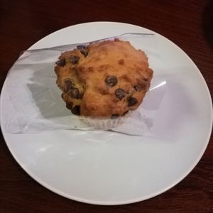 Choco chips muffin at Morethan Bakery in Tokyo