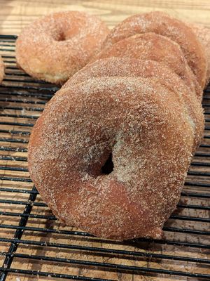 My favourite thing here. Simple cinnamon donut done perfectly at Morethan Bakery in Tokyo