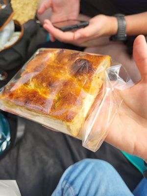 The best of all: focaccia! at Morethan Bakery in Tokyo