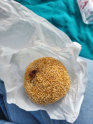 Sesame-Curry-Pan at Morethan Bakery in Tokyo