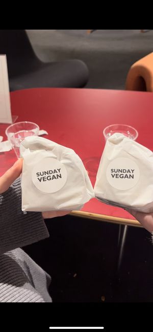 Vegan sandwiches   at Morethan Bakery in Tokyo