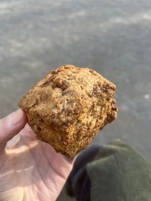 Apple Banana Scone  at Morethan Bakery in Tokyo