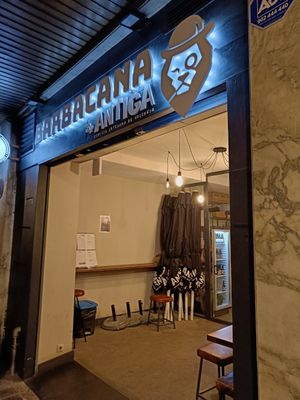 Front of store at Barbacana in Valencia