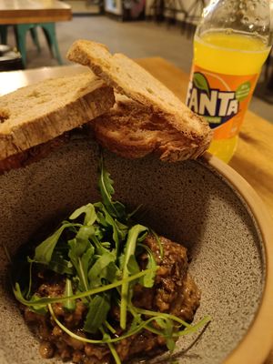 Something as a starter at Barbacana in Valencia