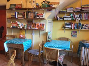 Interior  at Yaffle Cafe and Bookshop in Derby