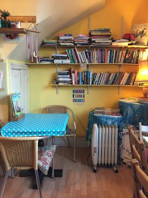 Interior  at Yaffle Cafe and Bookshop in Derby
